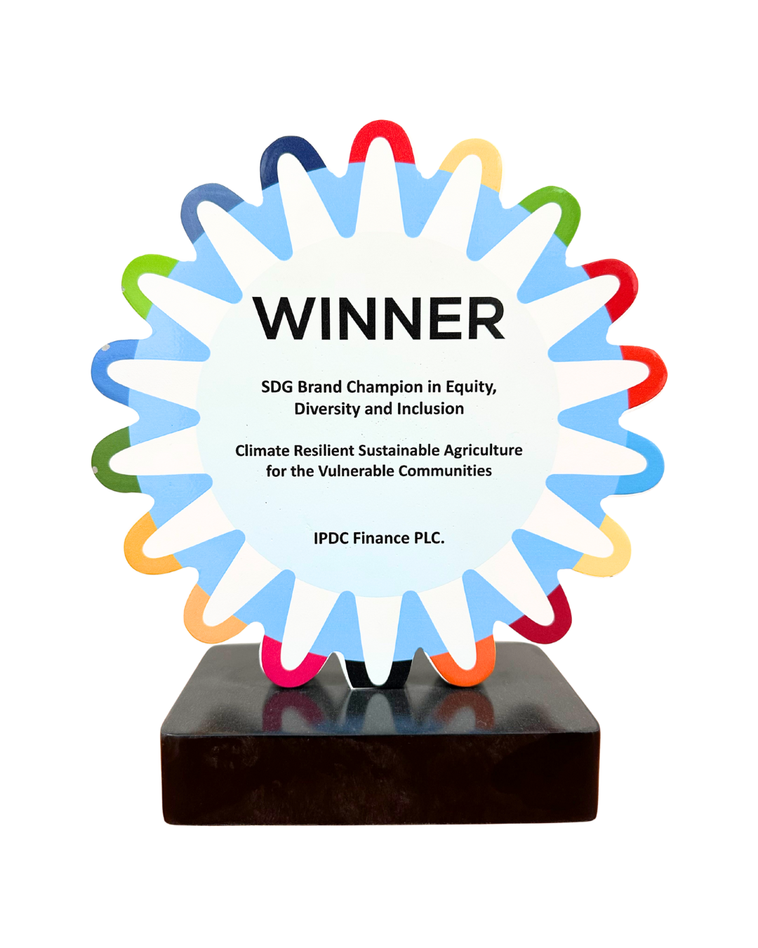 Sustainable Awards by Bangladesh Brand Forum - SDG Brand Champion in Equity, Diversity, and Inclusion - Climate Resilient Sustainable Agriculture for the Vulnerable Communities