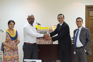 Scholarship for two meritorious students of Aga Khan School