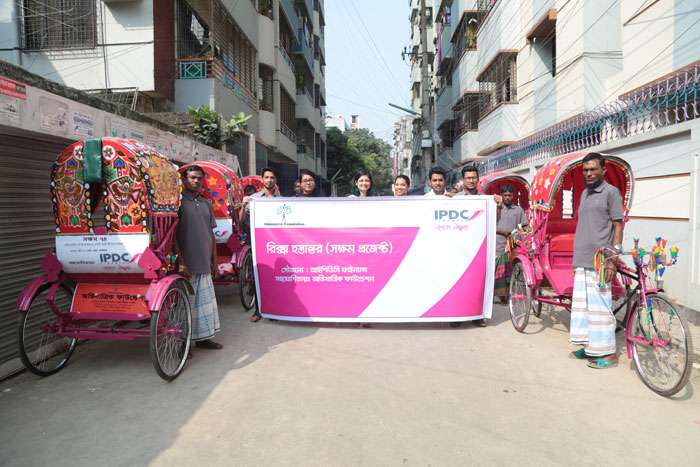 Shokkhom– Rickshaw Handover