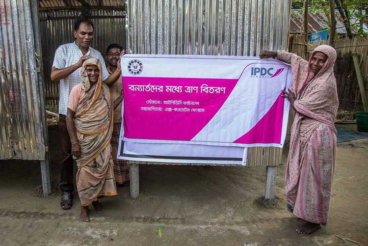 IPDC Finance PLC builds home for the flood affected people