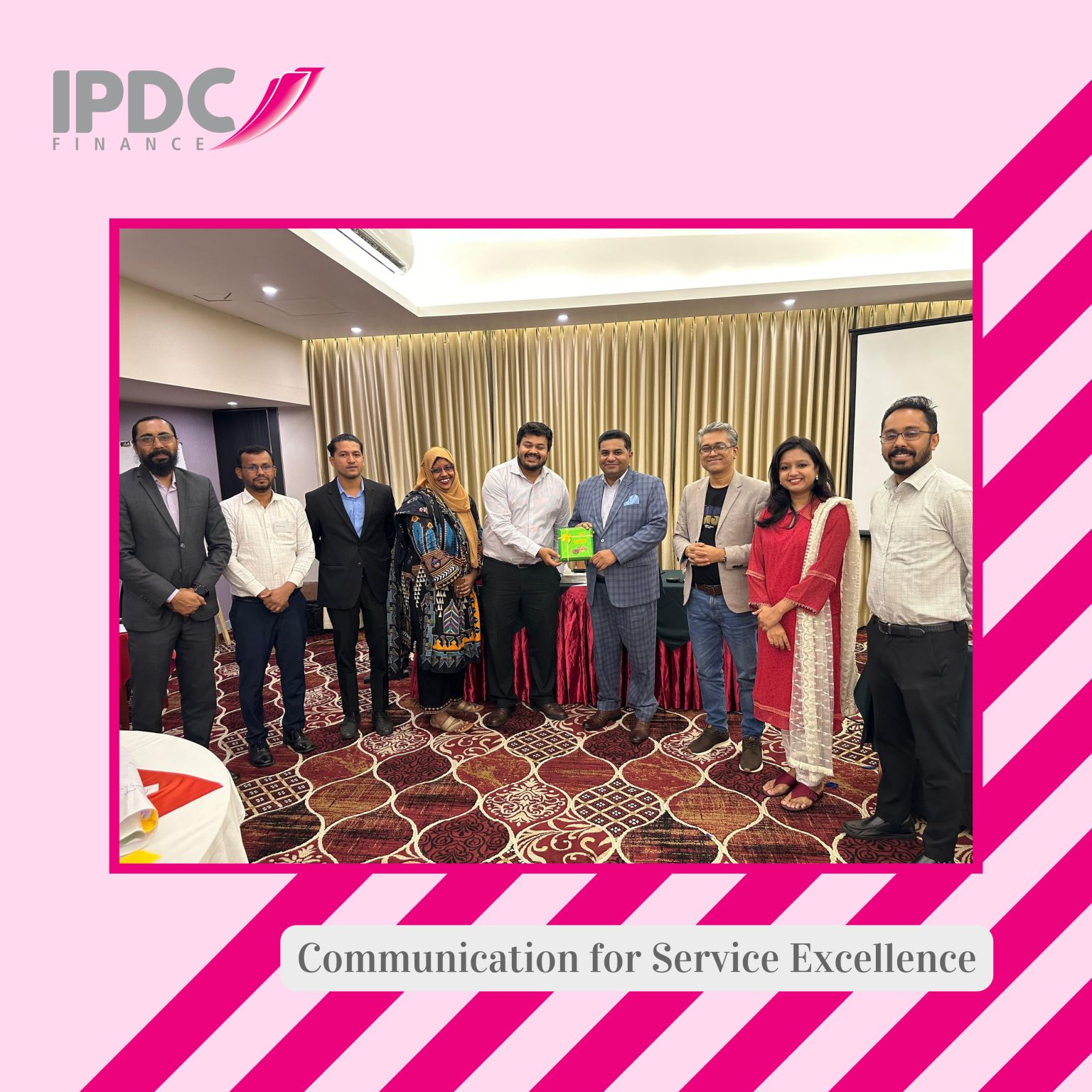 IPDC Finance held two day-long training sessions on Communication for Service Excellence 2