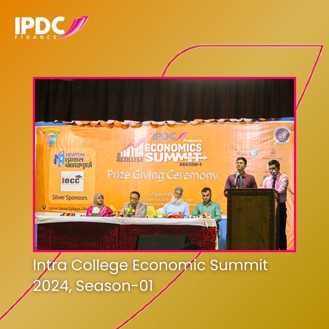 IPDC Finance is honored to be the Title Sponsor of the 1st-ever Economic Summit 1