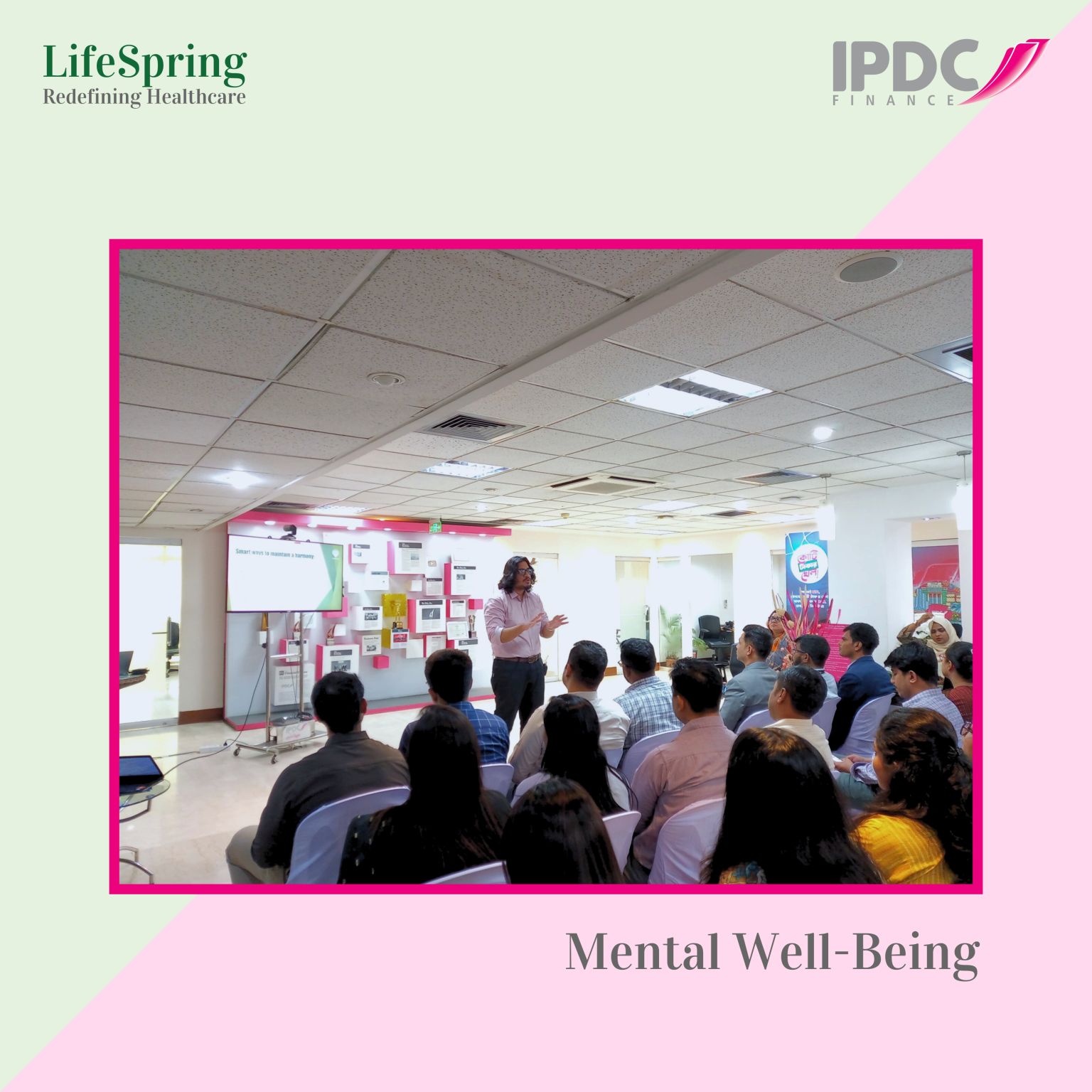 IPDC Finance organized a session on mental well-being in collaboration with LifeSpring 3